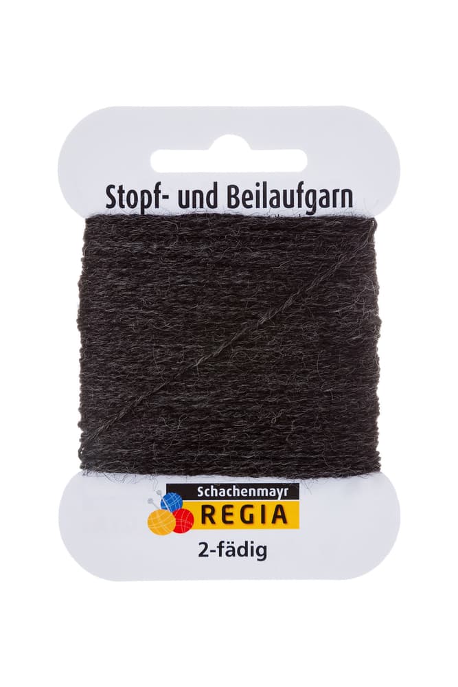 Stopf- und Beilaufgarn/Fächtli Regia Textilgarn 667091500020 Farbe Anthrazit Grösse B: 13.0 cm Bild Nr. 1