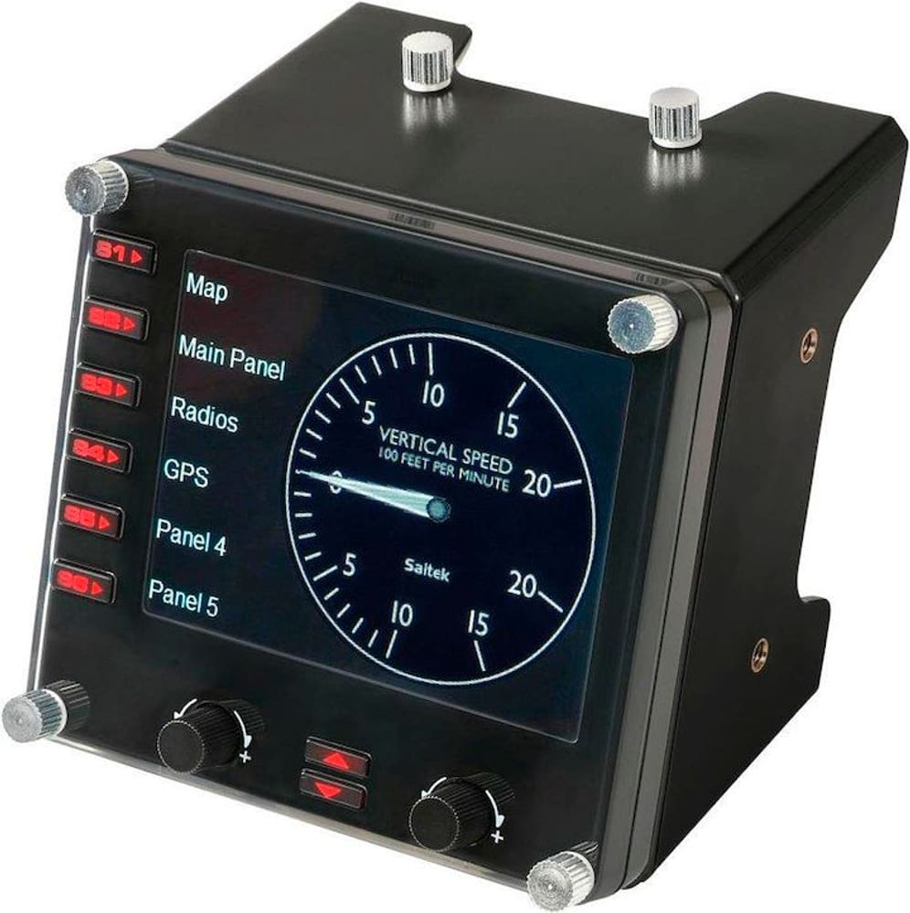 G Saitek Pro Flight Instrument Panel Zubehör Gaming Controller Logitech G 785300136877 Bild Nr. 1