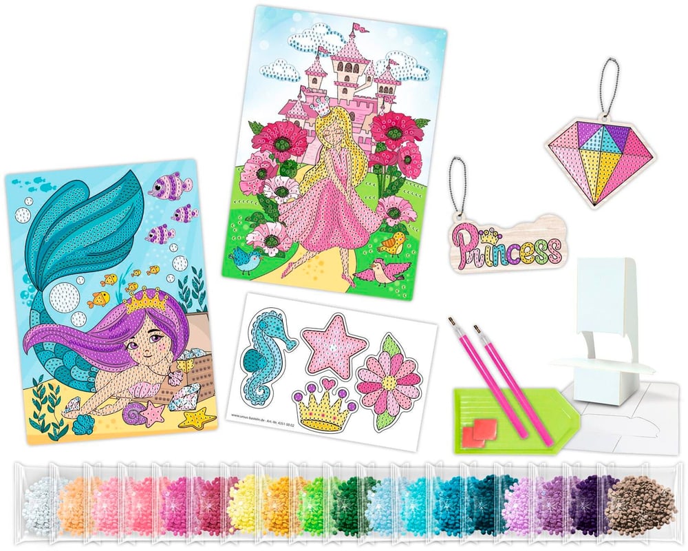 Kits de bricolage Diamond Painting Princess Livre d'autocollants URSUS 785302426901 Photo no. 1