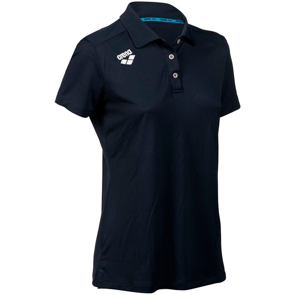W Team Poloshirt Solid T-shirt Arena 468712800243 Taille XS Couleur bleu marine Photo no. 1