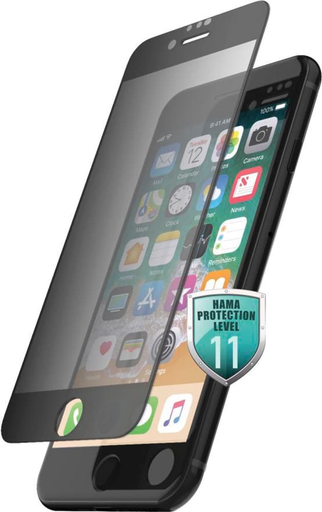 Schutzglas "Privacy" für iPhone 7 / 8 / SE 2020 / SE 2022 Smartphone Schutzfolie Hama 785300172383 Bild Nr. 1