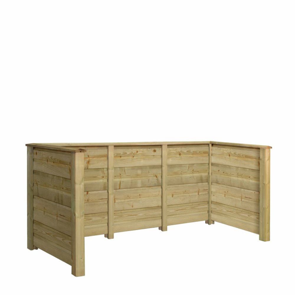 Plus Plank Profilé de protection pour poubelles 294x108x104cm Revêtement de sol PLUS 669700108341 Photo no. 1