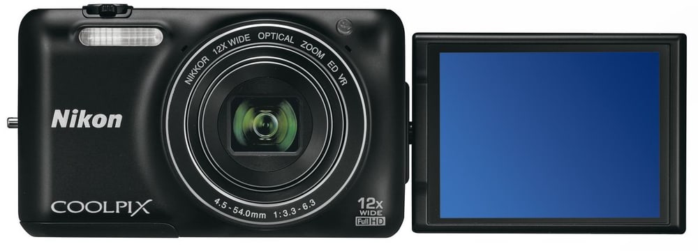Coolpix S6600 schwarz Kompaktkamera Nikon 79340290000013 Bild Nr. 1