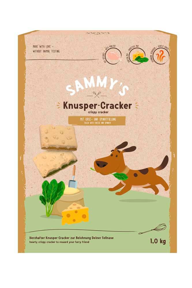 Knusper-Cracker, 1kg Hundeleckerli Sammy's 658320600000 Bild Nr. 1