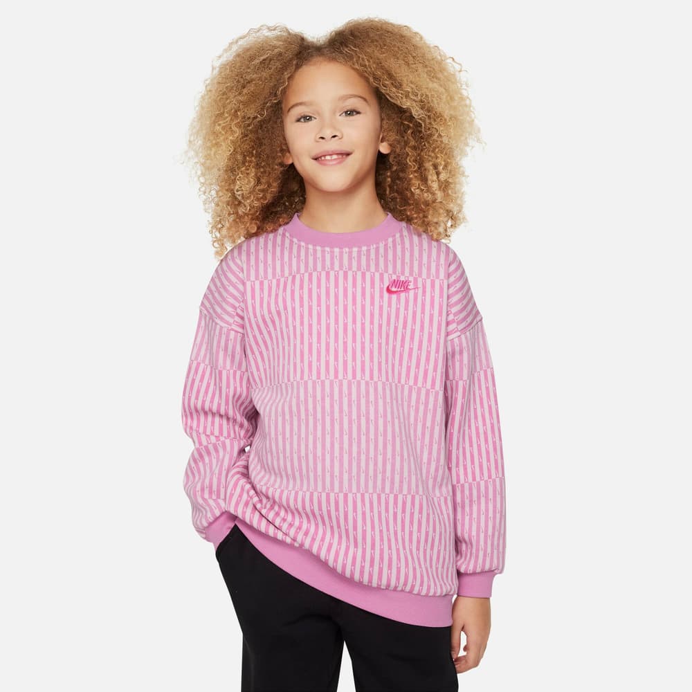 Sportswear Oversized Sweatshirt Sweatshirt Nike 479192115229 Taille 152 Couleur magenta Photo no. 1