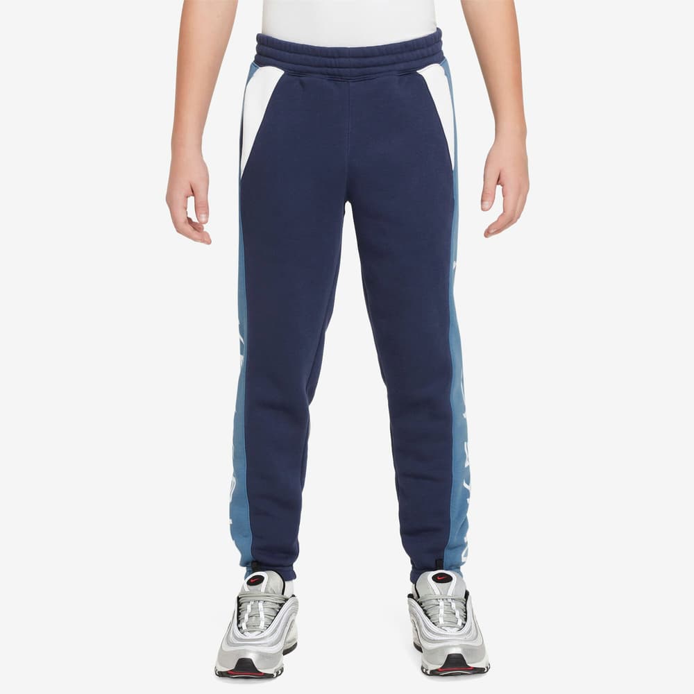 Air Pants Pantalon de survêtement Nike 479190716443 Taille 164 Couleur bleu marine Photo no. 1