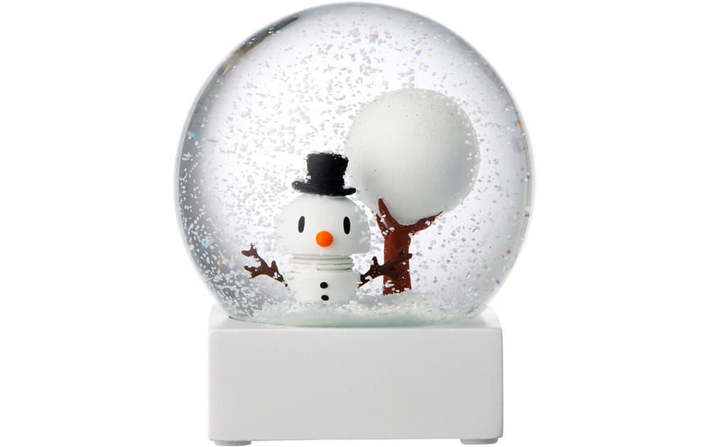 Boule à neige Bumble Bonhomme de neige avec boule de neige, 12 cm, verre Figurine déco Hoptimist 785302412742 Photo no. 1
