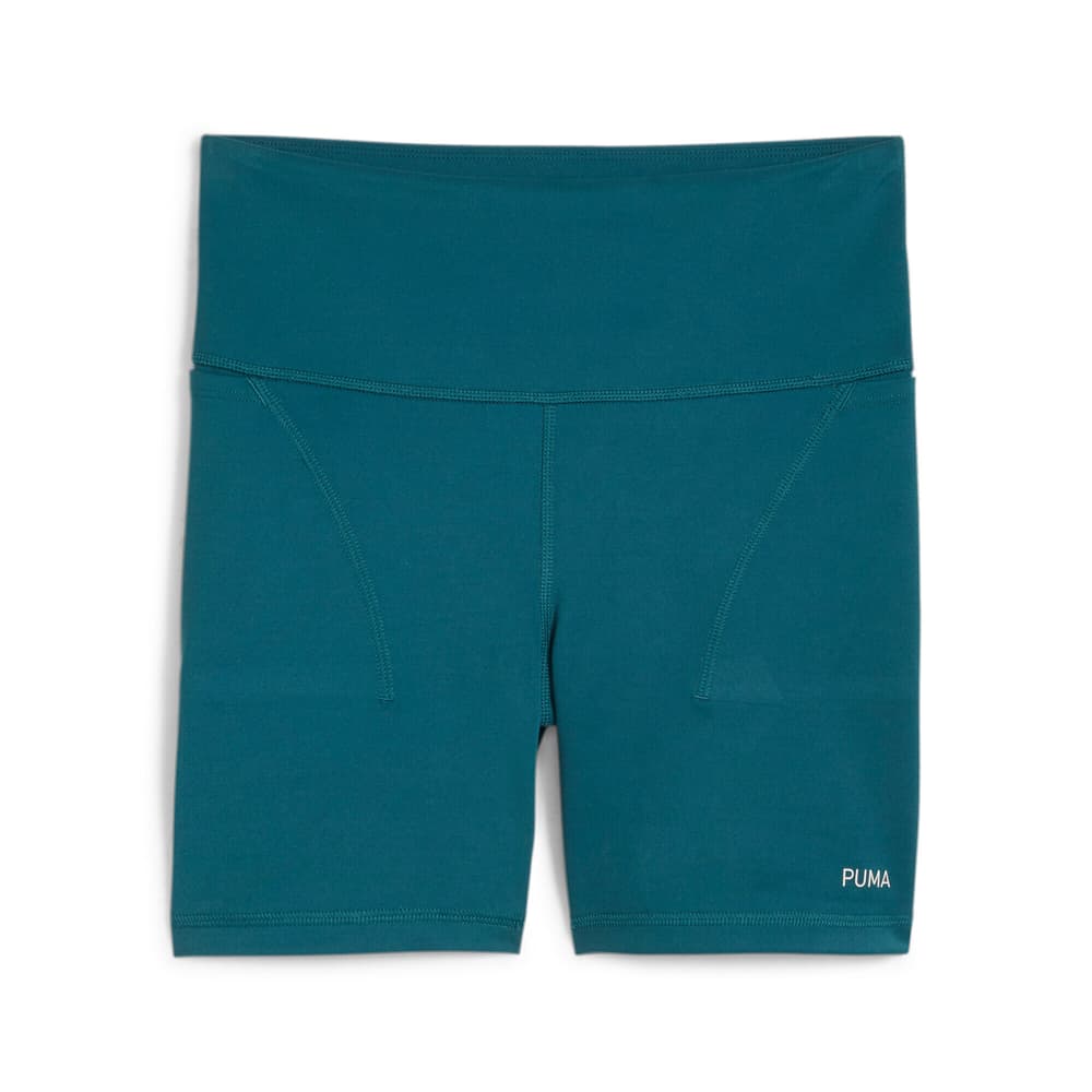 W Cloudspun HW 5inch Tight Short Pantaloncini Puma 471872200663 Taglie XL Colore verde scuro N. figura 1