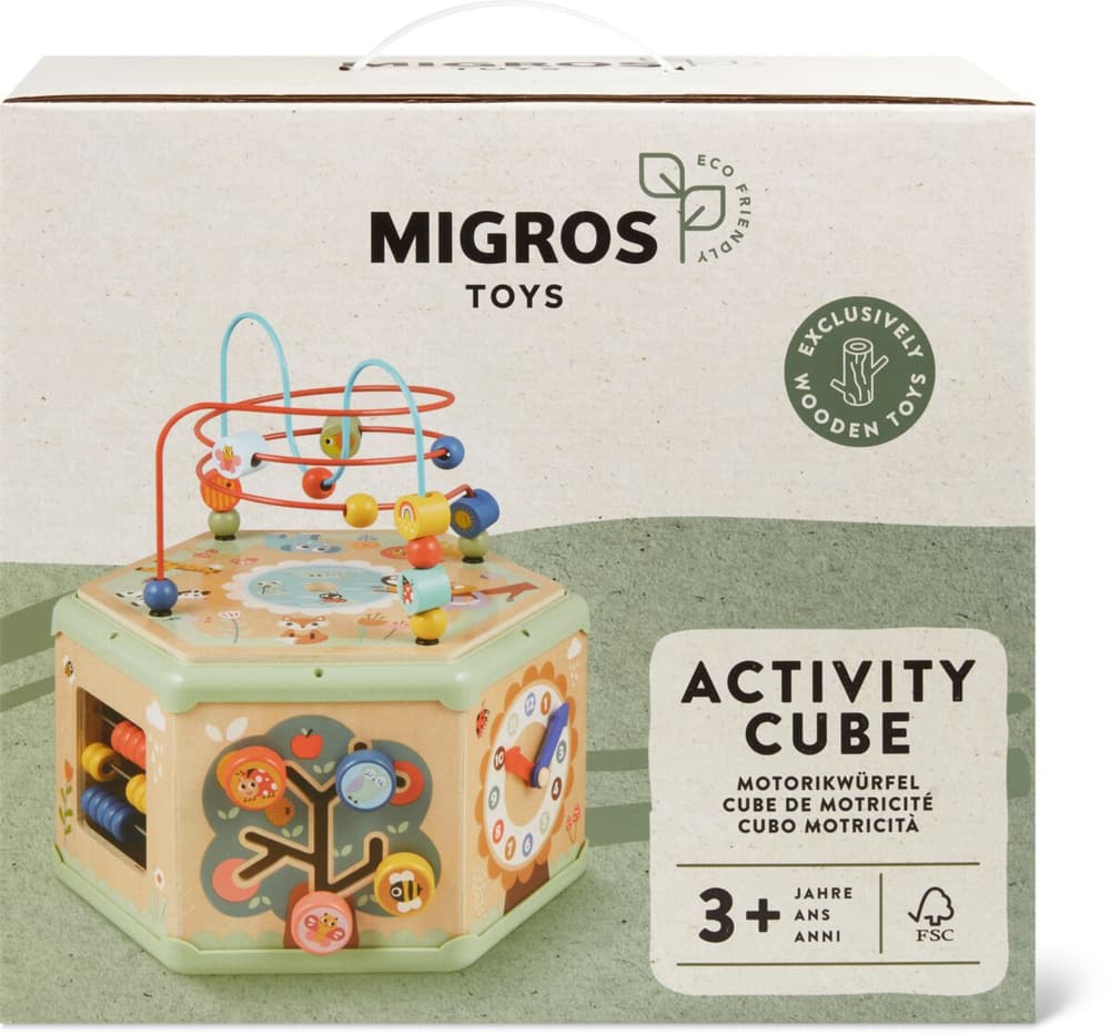 Migros Toys Cube d'activités Sets de jeu MIGROS TOYS 749316200000 Photo no. 1