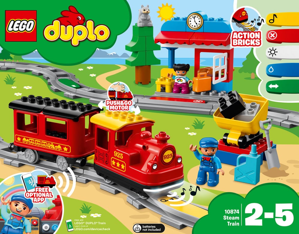 Duplo Dampfeisenbahn 10874 LEGO® 74888830000018 Bild Nr. 1