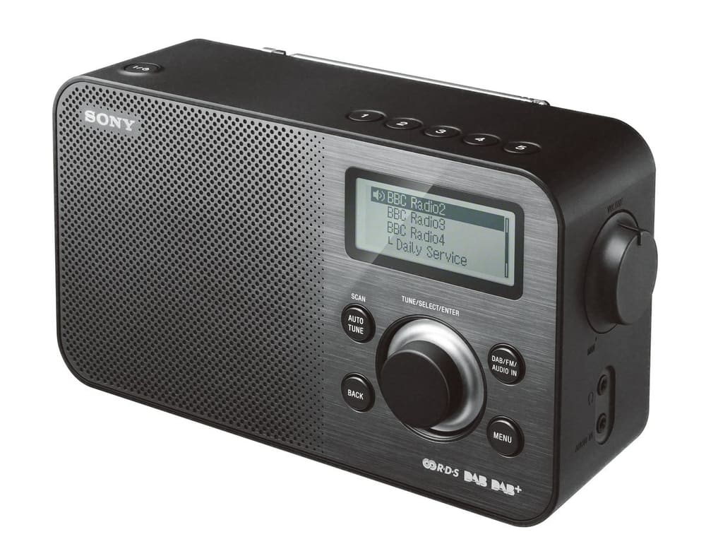 XDR-S60DBPB DAB Radio schwarz Sony 77302040000015 Bild Nr. 1