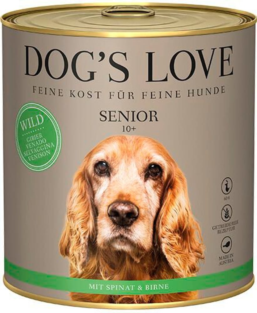 Dogs Love Senior Wild Nassfutter 658760900000 Bild Nr. 1