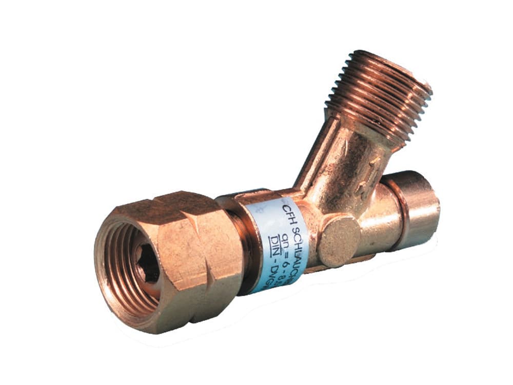 Protezione antirottura dei tubi SB 118 Riduttore di pressione e protezione antirottura dei tubi Cfh 611706600000 N. figura 1