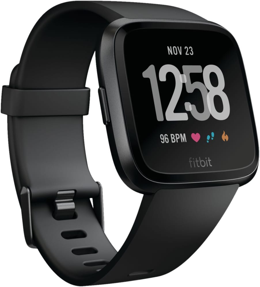 Versa - Black / Black Aluminum Smartwatch Fitbit 79843280000018 Photo n°. 1