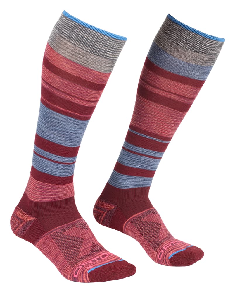 All Mountain Long Chaussettes Ortovox 497199539130 Taille 39-41 Couleur rouge Photo no. 1