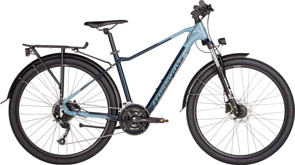 Rebel 27.5" Mountain bike tempo libero (Hardtail) Crosswave 464865004922 Colore blu scuro Dimensioni del telaio 49 N. figura 1
