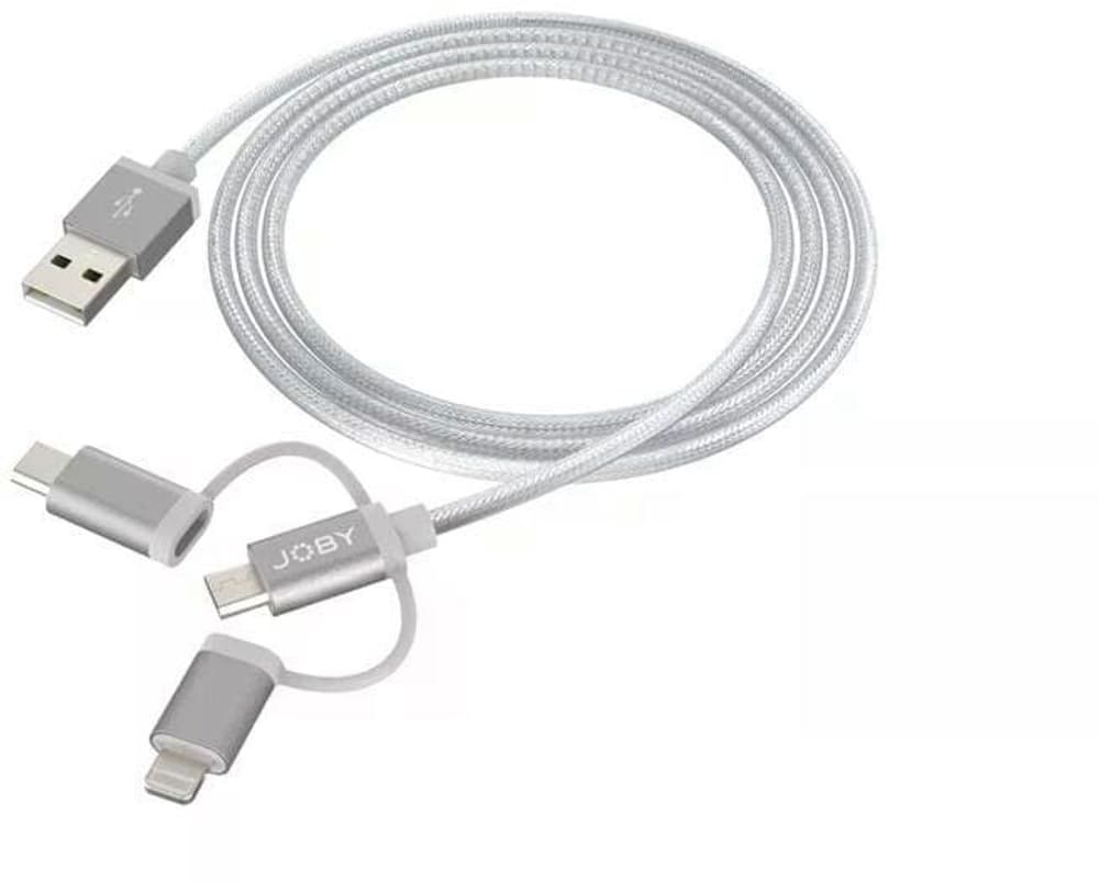 Câble USB 2.0 USB A - Lightning/Micro-USB A/USB C 1.2 m Câble USB Joby 785302404669 Photo no. 1