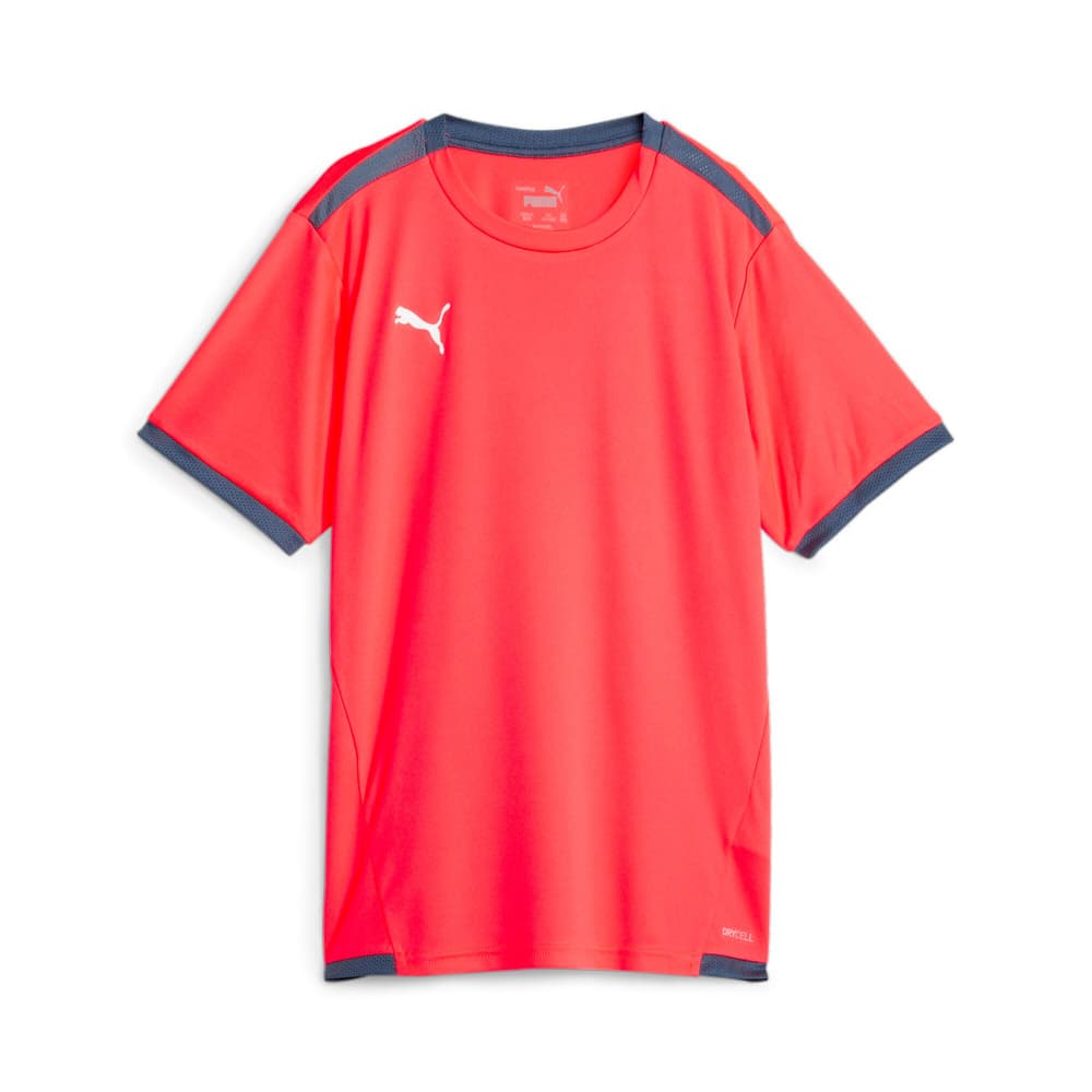 teamLIGA Jersey T-shirt Puma 469320612857 Taglie 128 Colore corallo N. figura 1