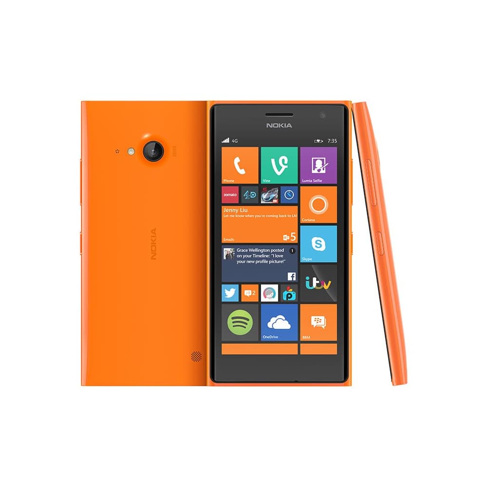 Nokia LUMIA 735 8GB arancio Nokia 95110032790715 No. figura 1