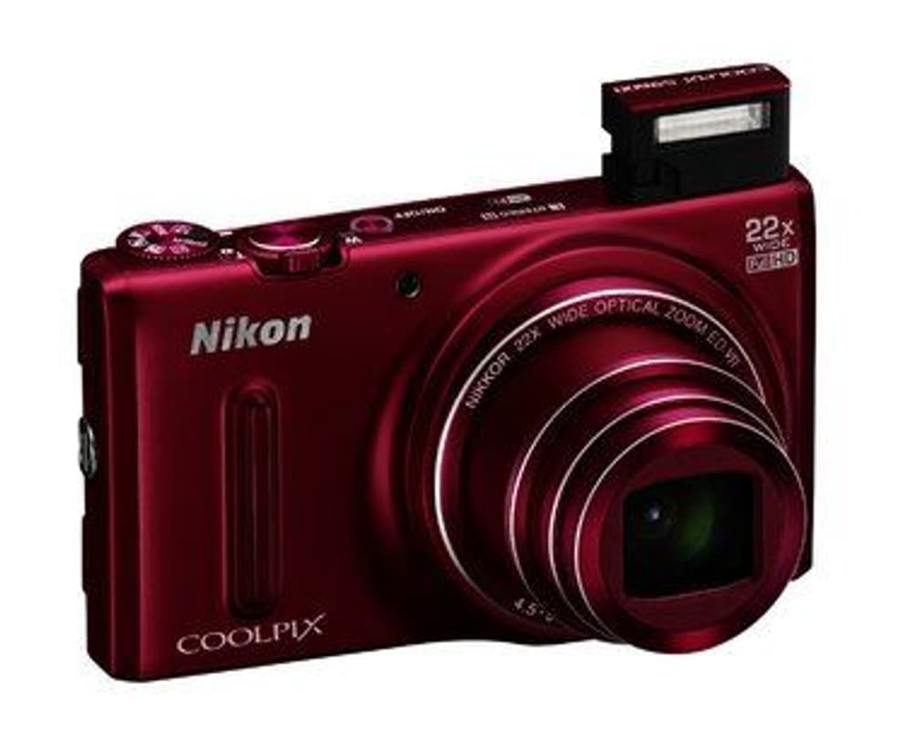 Nikon Coolpix S9600 rot Nikon 95110006085514 Bild Nr. 1