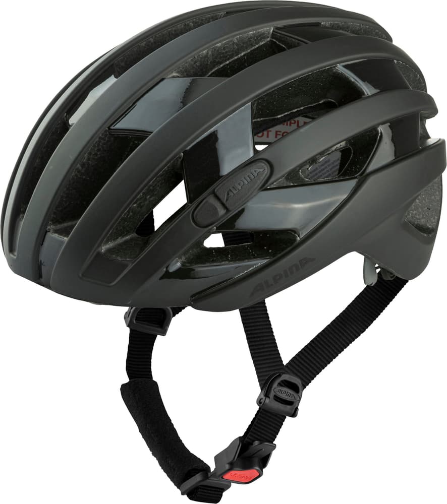 RAVEL casque de vélo Alpina 469533251320 Taille 51-56 Couleur noir Photo no. 1