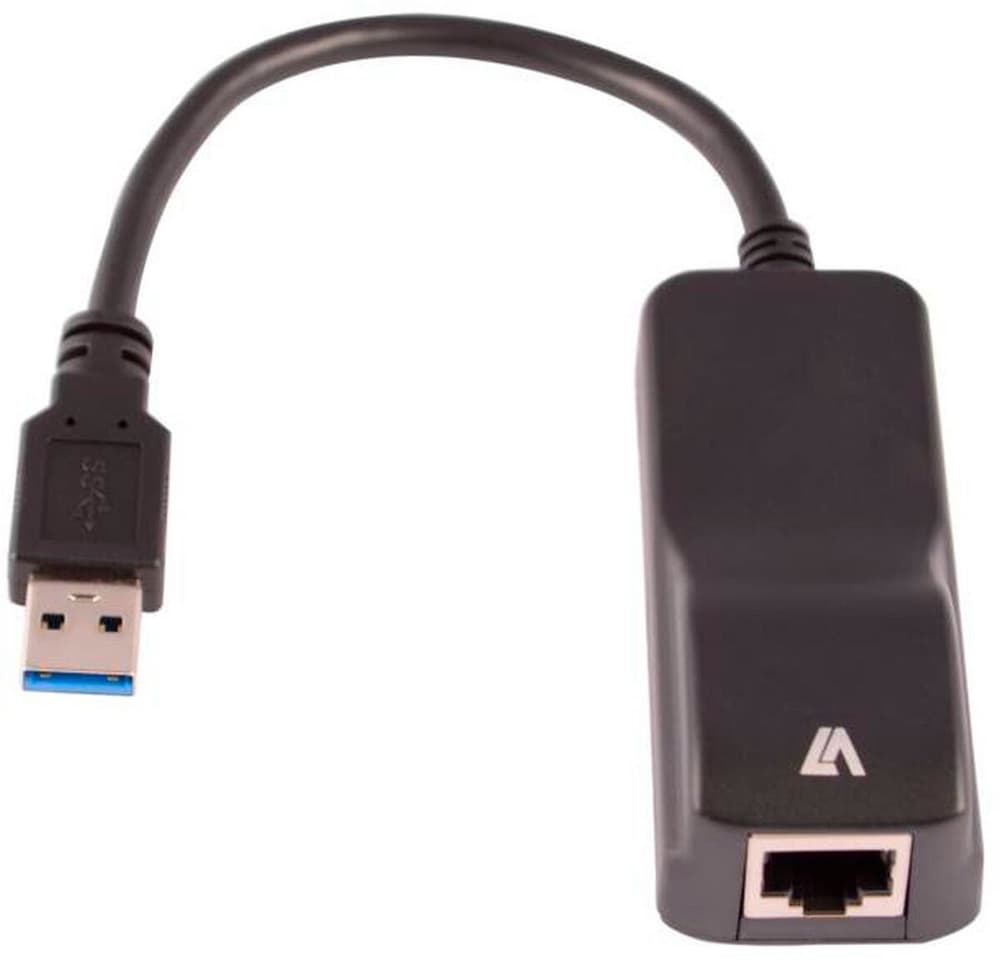 USB 3.0 - RJ45 Adattatore Adattatore di rete RJ45 V7 785302422860 N. figura 1