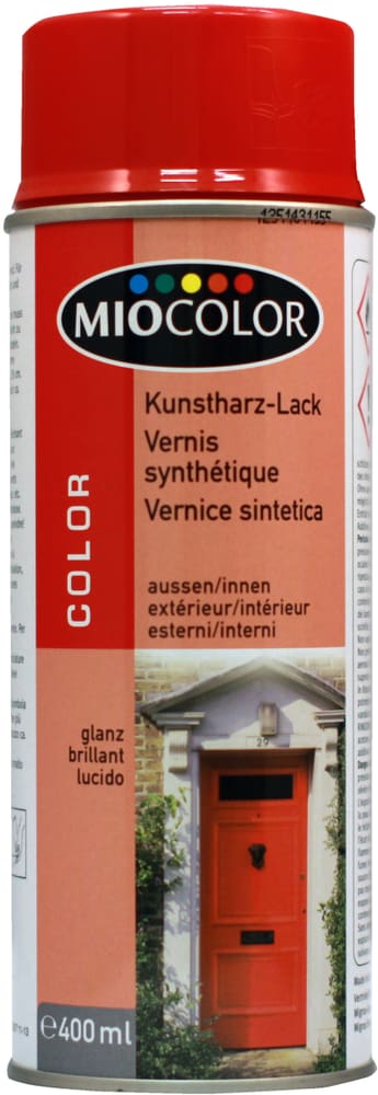 Vernice spray a base di resina sintetica Lacca colorata Miocolor 660820300000 N. figura 1