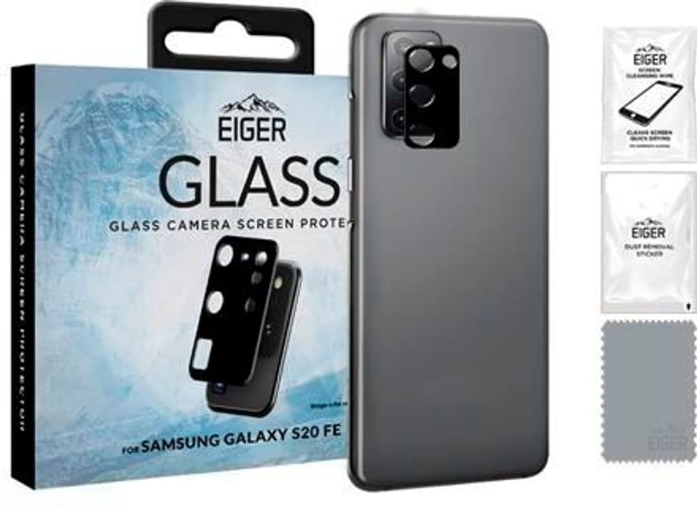 3D Glass Case-Friendly Protection d’écran pour smartphone Eiger 785302422221 Photo no. 1