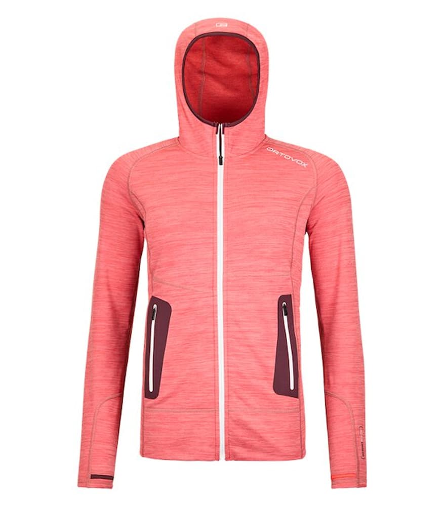 Light Hoody Giacca in pile Ortovox 467566700339 Taglie S Colore rosa antico N. figura 1