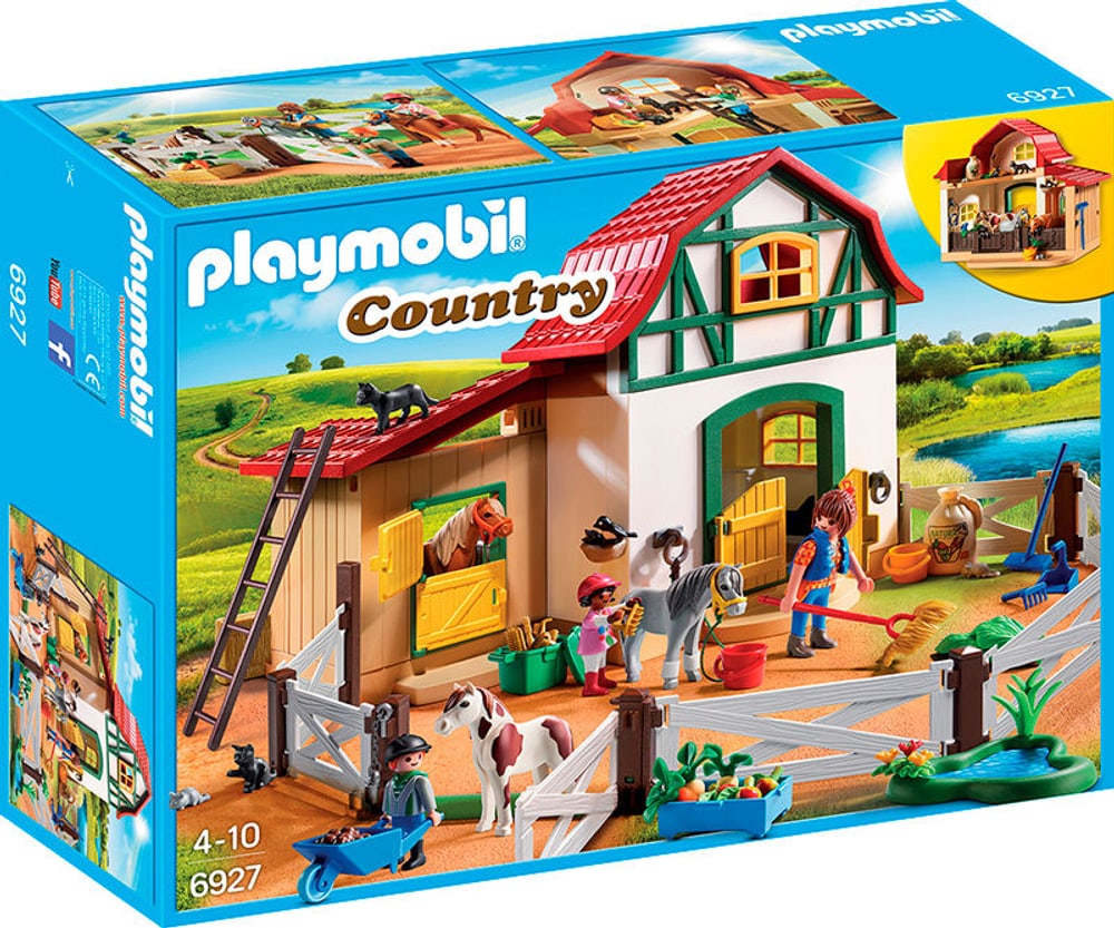 Country Ranch avec poneys 6927 PLAYMOBIL® 74606060000015 Photo n°. 1