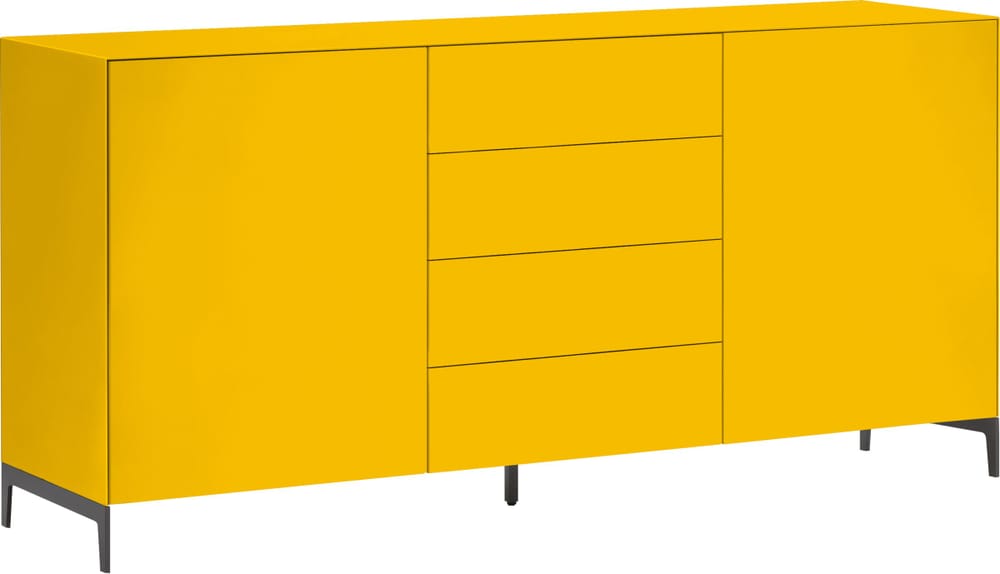 LUX Sideboard 400849300000 Dimensioni L: 180.0 cm x P: 46.0 cm x A: 86.5 cm Colore Giallo N. figura 1