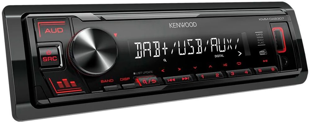 Autoradio KMM-DAB307 1 DIN Autoradio Kenwood 785300196073 Bild Nr. 1