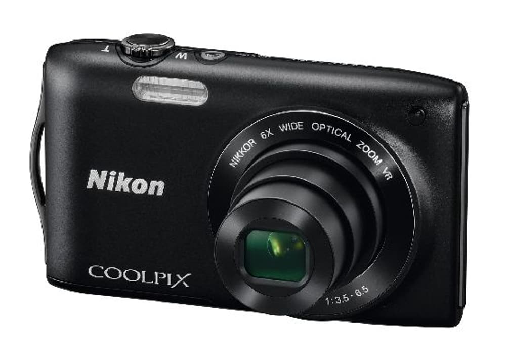 Coolpix S3300 schwarz Kompaktkamera Nikon 79336870000012 Bild Nr. 1