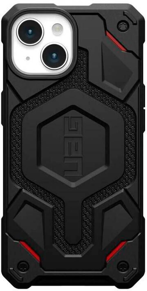 Monarch Pro Case - Apple iPhone 15 - kevlar black Smartphone Hülle UAG 785302425866 Bild Nr. 1