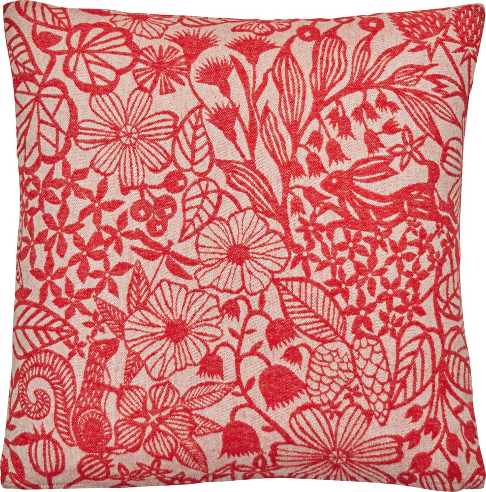 ANDRIN Coussin décoratif 450922540830 Couleur Rouge Dimensions L: 45.0 cm x H: 45.0 cm Photo no. 1