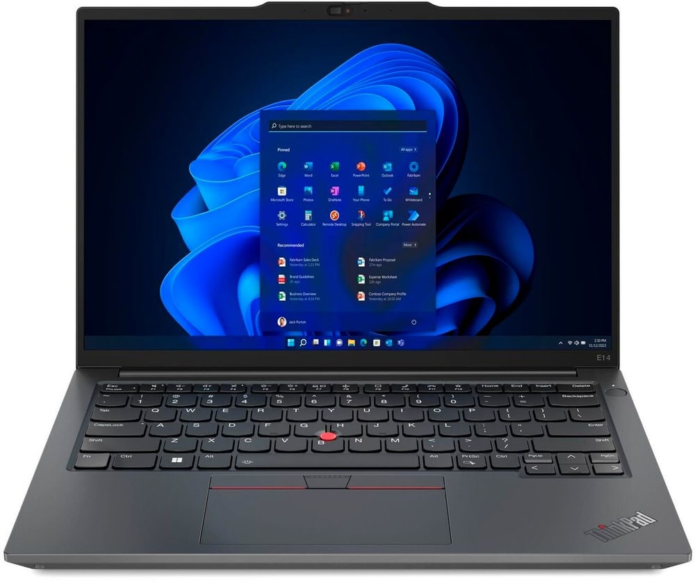 ThinkPad E14 Gen 5, Intel i7, 32 GB, 1000 GB Laptop Lenovo 785302416140 Bild Nr. 1