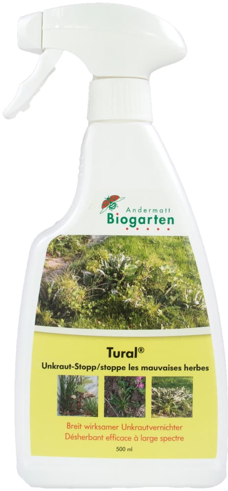 Tural - Diserbante, 500 ml Erbacce Andermatt Biogarten 658514900000 N. figura 1