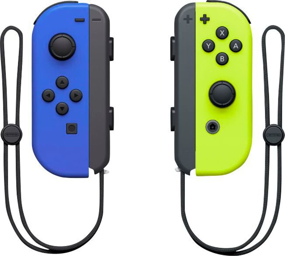 Switch Joy-Con set 2 pezzi blu/neon-giallo Controller da gaming Nintendo 785302423920 N. figura 1