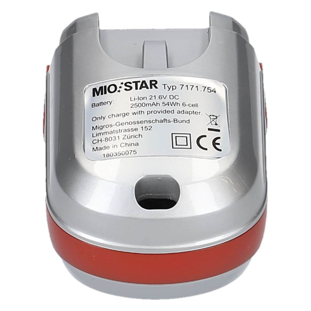 Batterie aspirateur orange Aspirateurs à accumulateur & chargeurs Mio Star 9000030234 Photo n°. 1