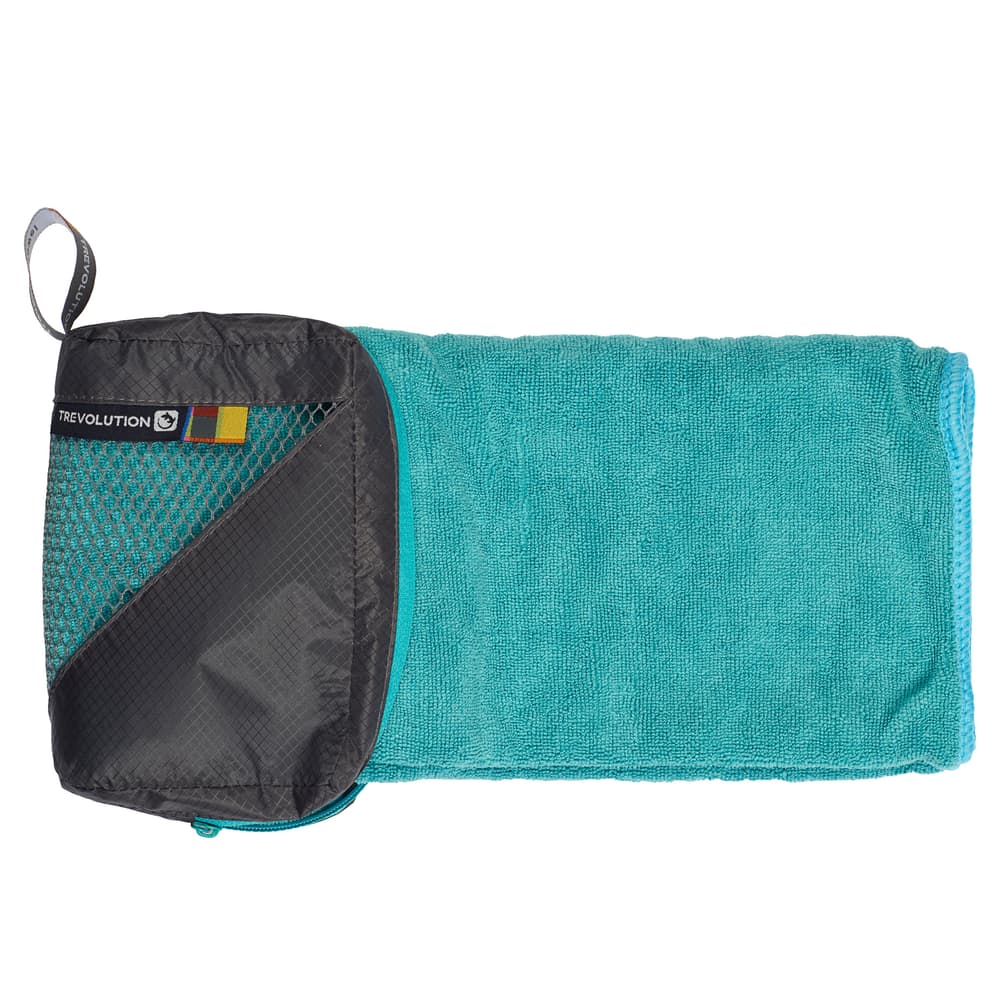 Superfine Fiber Dry Towel Panno in microfibra Trevolution 491281800340 Taglie S Colore blu N. figura 1