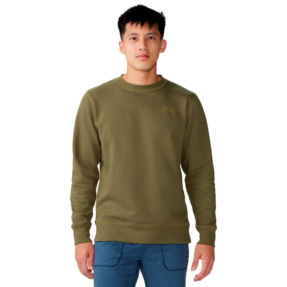M MHW Logo™ Pullover Crew Pull-over MOUNTAIN HARDWEAR 474122700467 Taille M Couleur olive Photo no. 1