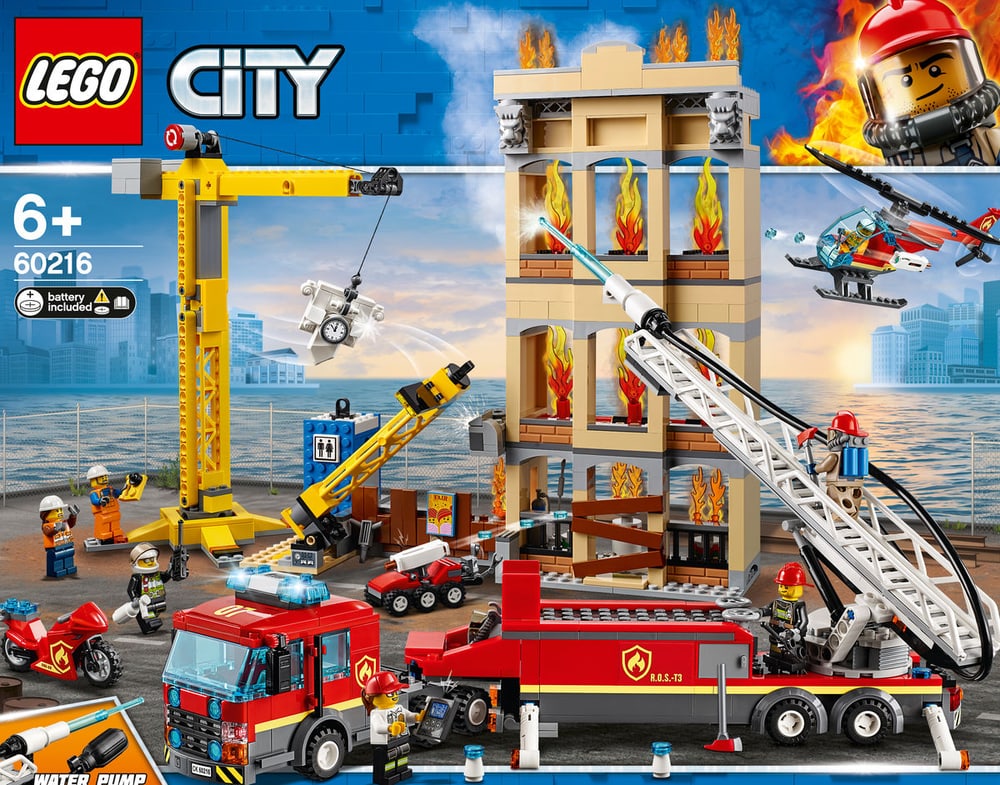 CITY 60216 Les Pompiers LEGO® 74870710000018 Photo n°. 1