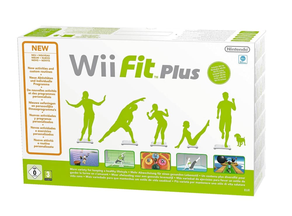 Nintendo Wii Balance Board incl. Wii Fit Plus 78540180000010 Bild Nr. 1