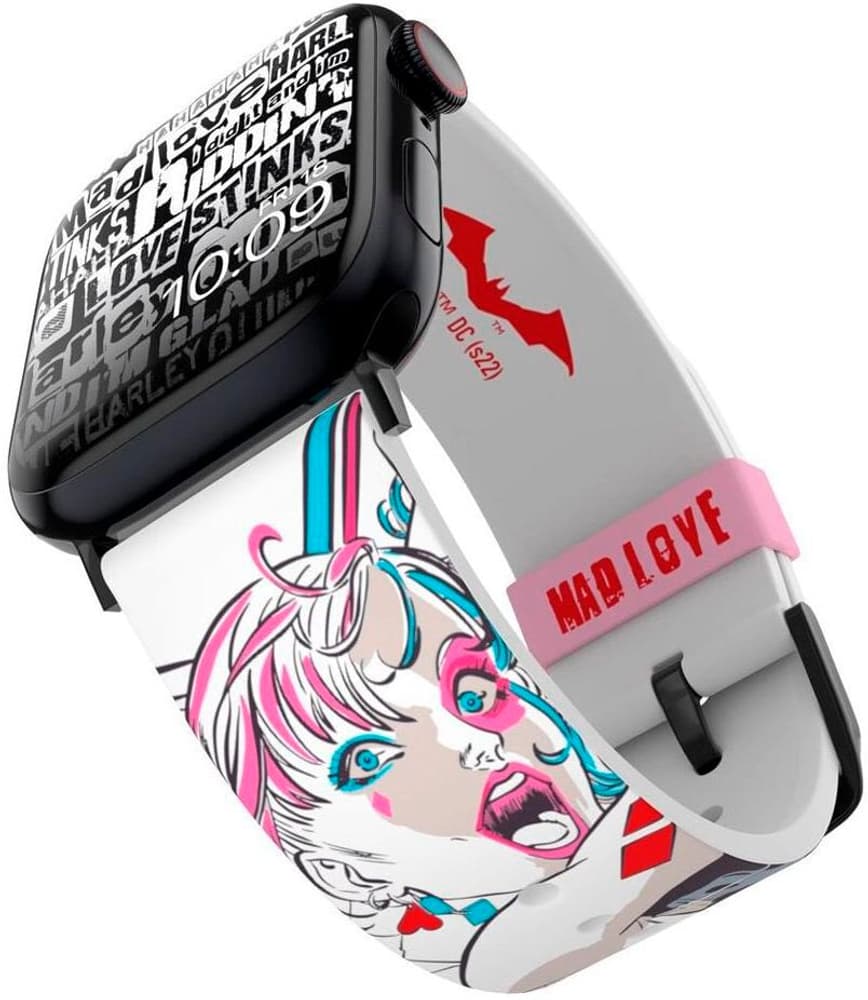 Harley Quinn Mad Love 22 mm Smartwatch Armband Moby Fox 785302421642 Bild Nr. 1