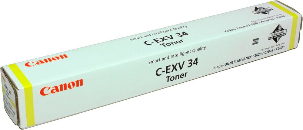 C-EXV 34 yellow Toner Canon 785302432652 N. figura 1