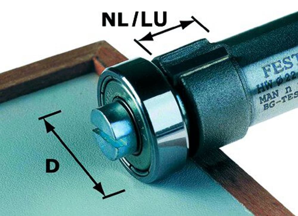 Bündigfräser HM-bestückt Zubehör Fräsen / Gravieren Festool 617070500000 Bild Nr. 1