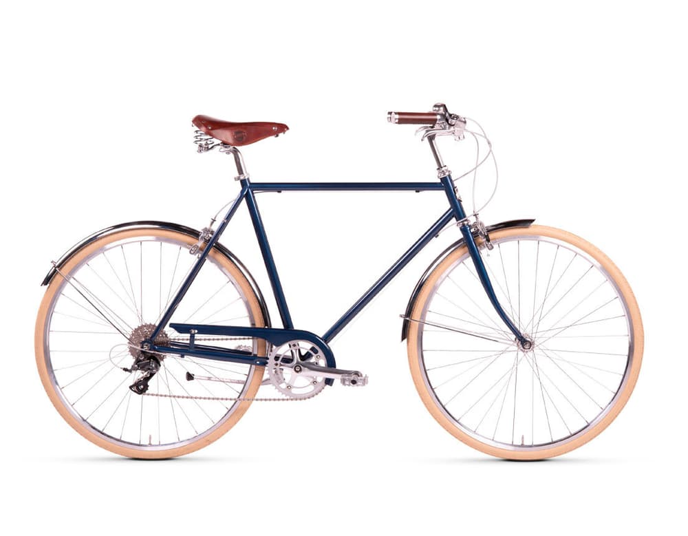 Comfort 8-Speed Vélo de ville Siech Cycles 464044305822 Couleur bleu foncé Tailles du cadre 58 Photo no. 1