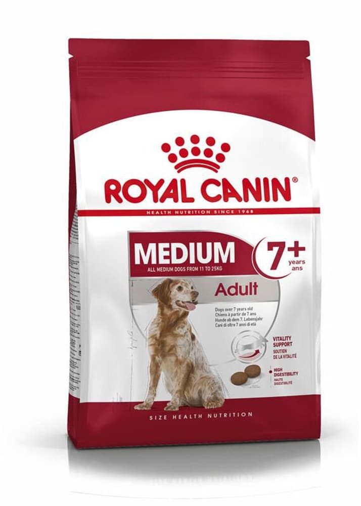 Medium Adult 7+, 4 kg Cibo secco Royal Canin 658735200000 N. figura 1