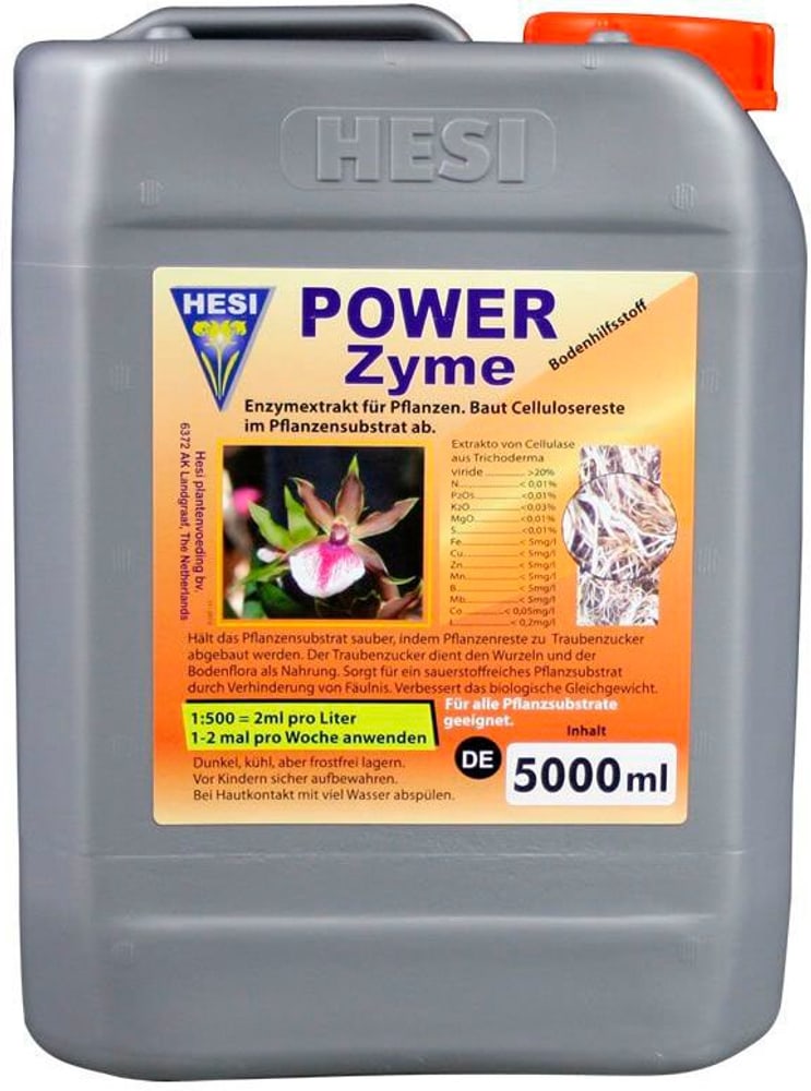 PowerZyme 5 litri Fertilizzante liquido Hesi 669700105038 N. figura 1