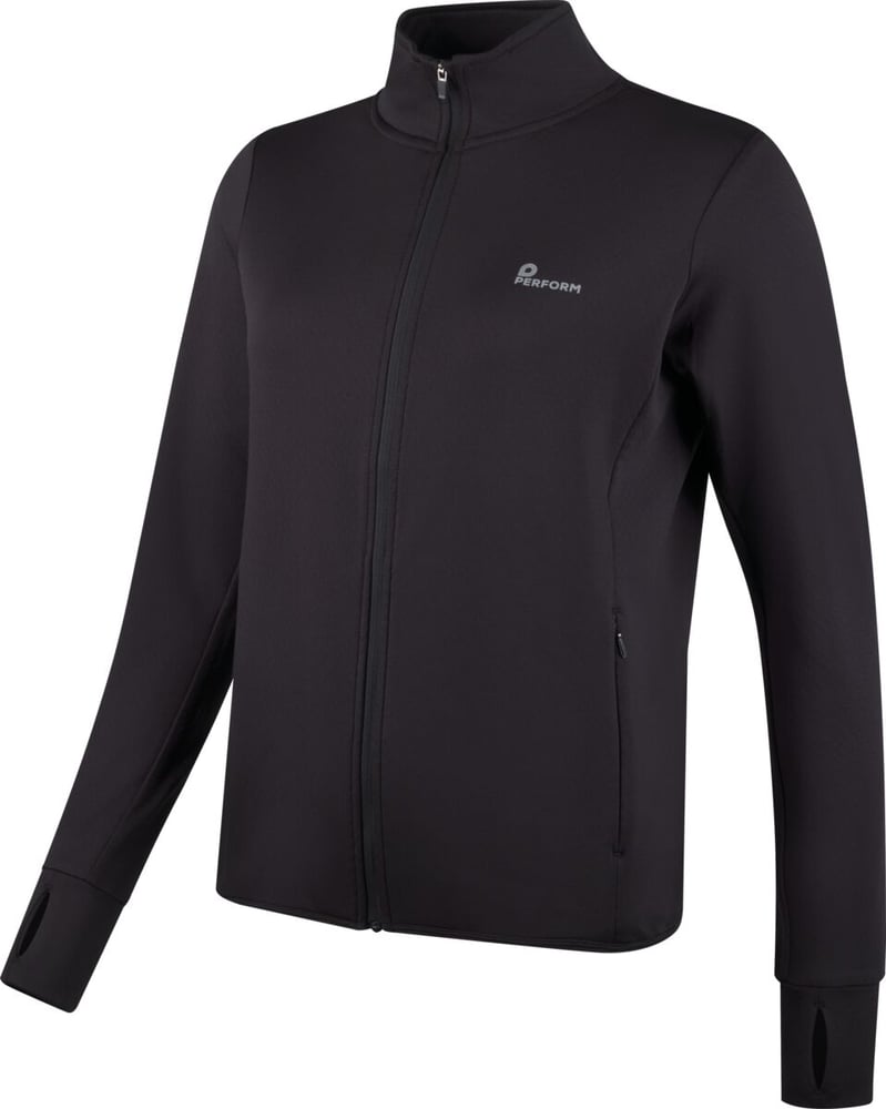 Longsleeve FZ Veste de course à pied Perform 467744704420 Taille 44 Couleur noir Photo no. 1